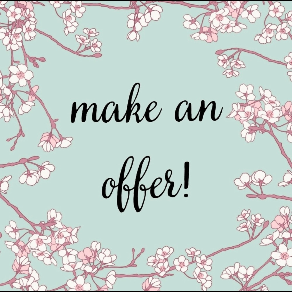 Make me an offer! All reasonable offers will be accepted!💗
